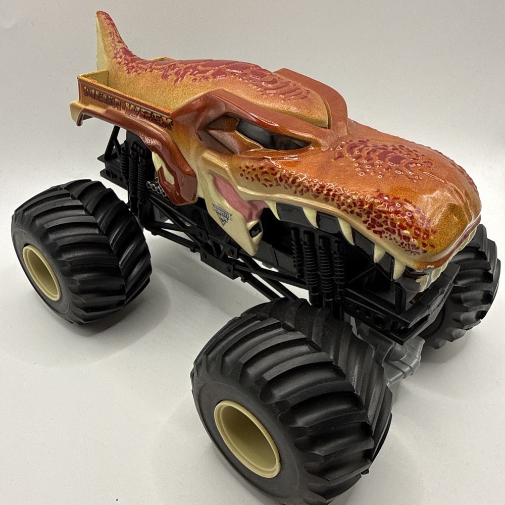 Mattel Hot Wheels Monster Jam Mega Wrex Rex Monster Truck 1:24 Scale